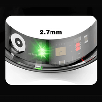 Titanium Health Tracker Ring With Advanced Monitoring