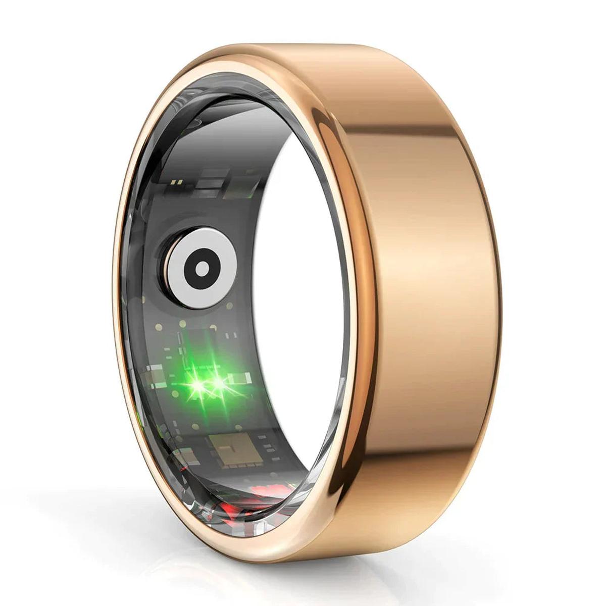 Titanium Health Tracker Ring With Advanced Monitoring