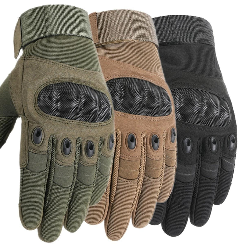 Touchscreen-Compatible Winter Gloves With Adjustable Cuff