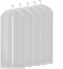 Transparent Garment Storage Bags – 5 Pack With Buy One, Get One Free Offer