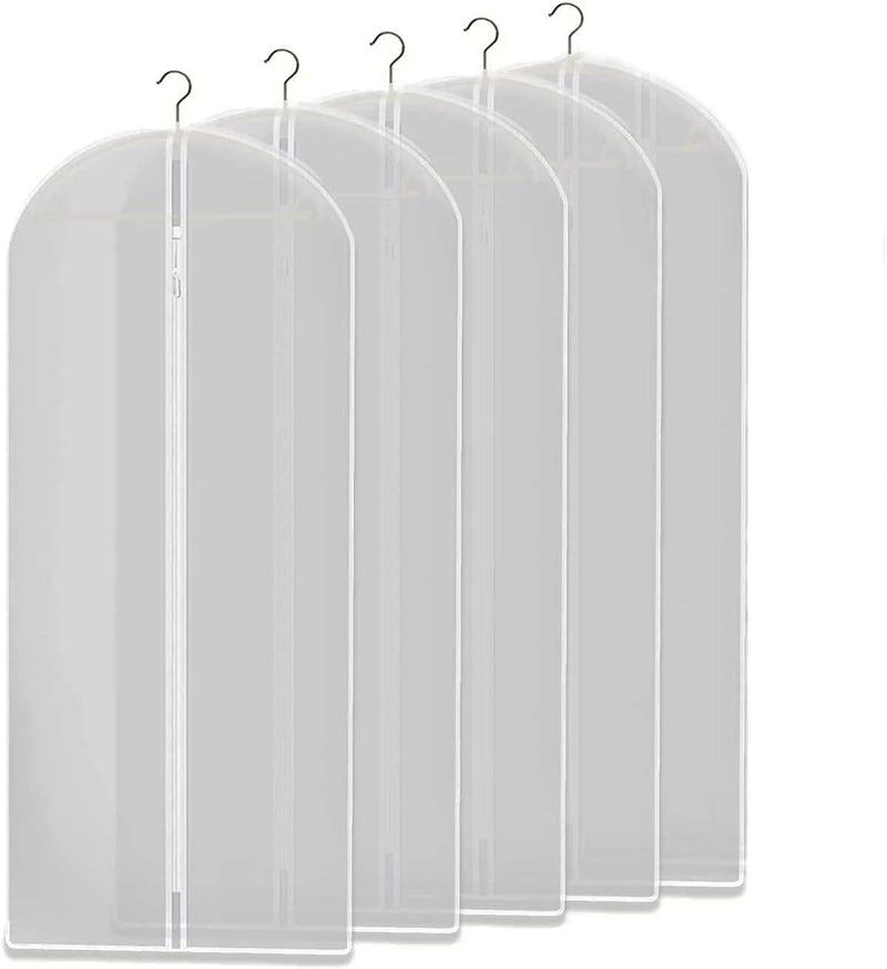 Transparent Garment Storage Bags – 5 Pack With Buy One, Get One Free Offer