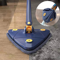 Triangular Flat Mop For Efficient Floor Cleaning