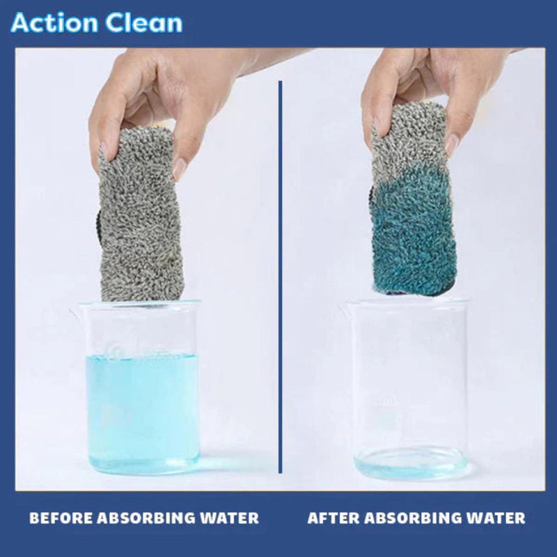 Triangular Flat Mop For Efficient Floor Cleaning