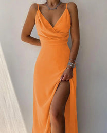 Tropical Pattern Maxi Dress For Summer