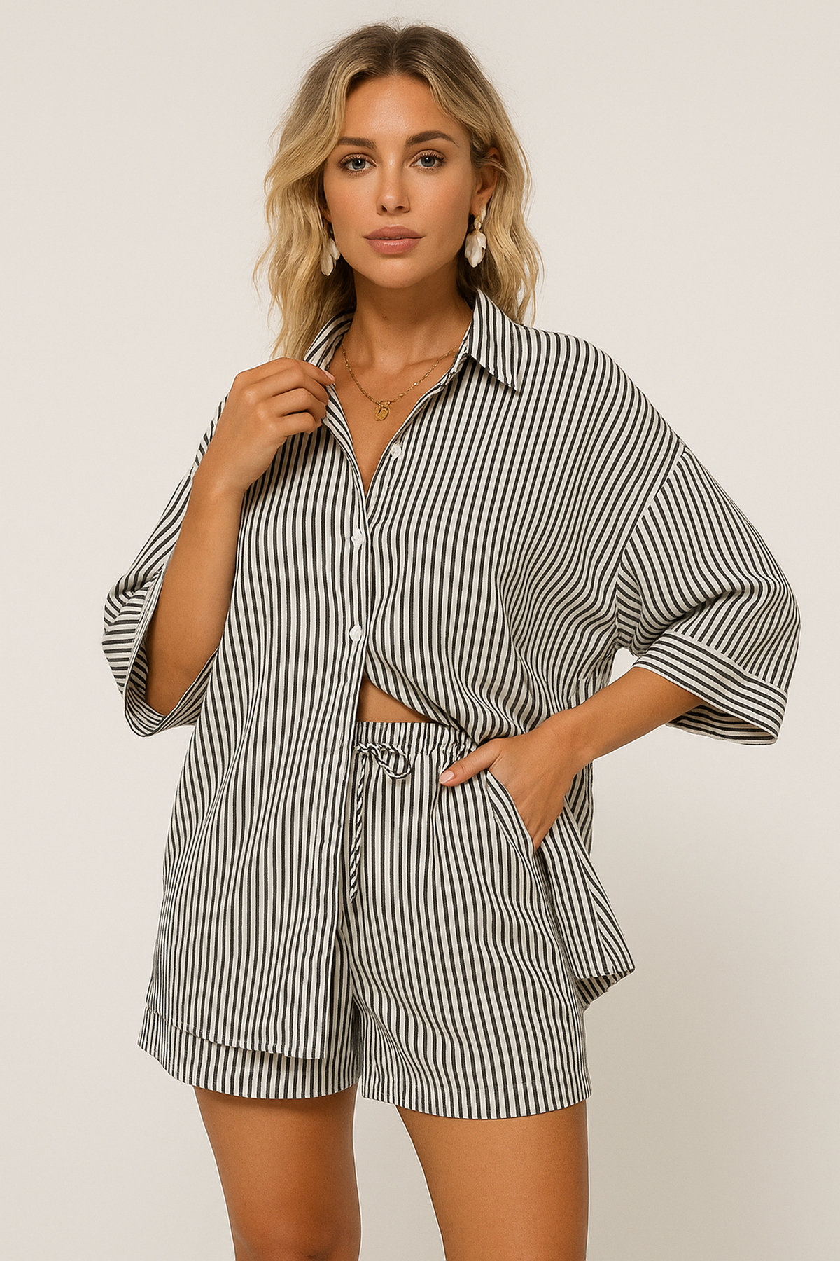 Two-Piece Beach Set – Relaxed-Fit