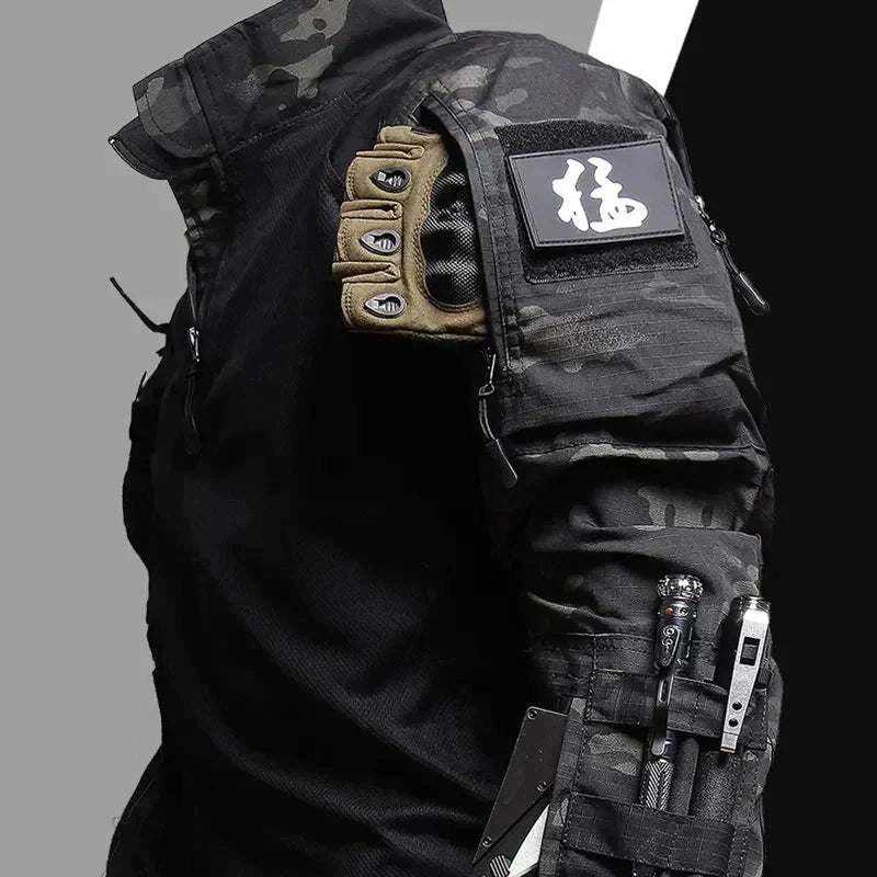 Two-Piece Tactical Outdoor Gear Set For Fishing Paintball Airsoft
