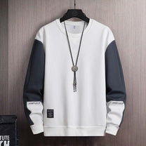 Two-Tone Raglan Sweatshirt For Men