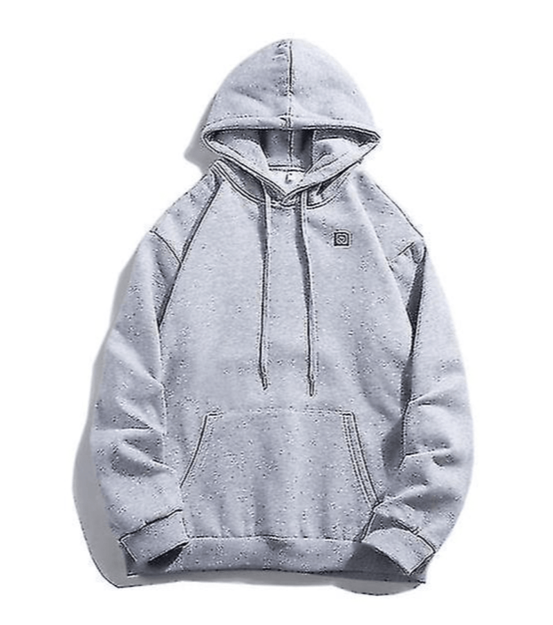 USB Heated Hoodie Jacket With Quick Heating And Adjustable Hood