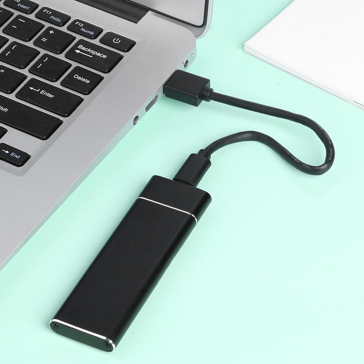 Ultra-Fast External Hard Drive 1TB/2TB USB 3.1 Type-C
