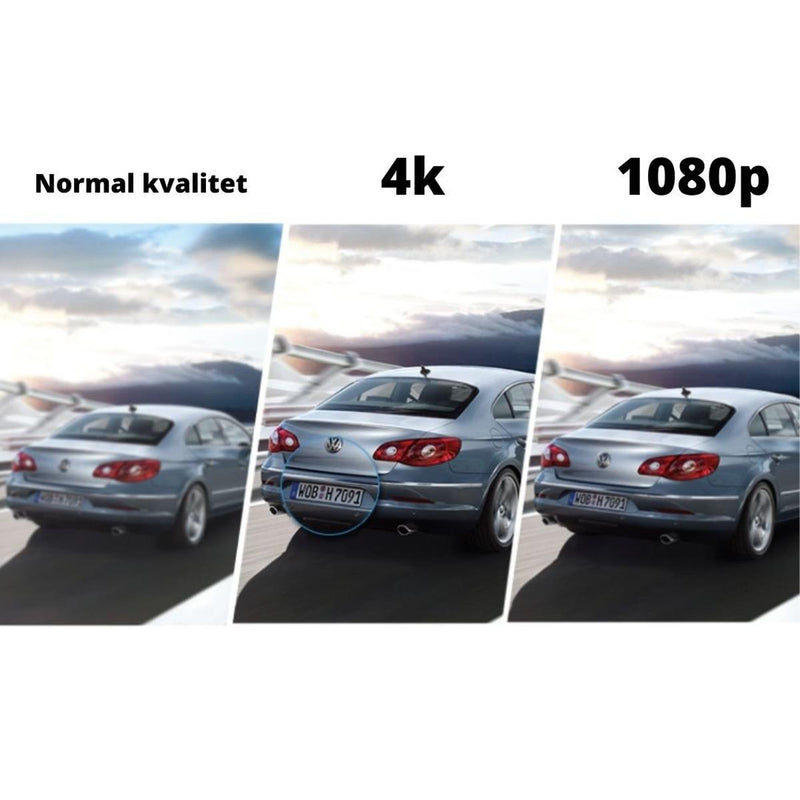 Ultra HD 4K Dashcam With GPS And WiFi