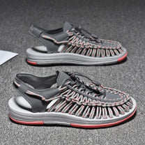 Unisex Braided Sandals With Non-Slip Sole And EVA Insole