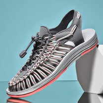 Unisex Braided Sandals With Non-Slip Sole And EVA Insole