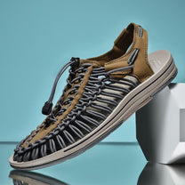 Unisex Braided Sandals With Non-Slip Sole And EVA Insole