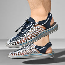 Unisex Braided Sandals With Non-Slip Sole And EVA Insole