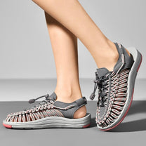 Unisex Braided Sandals With Non-Slip Sole And EVA Insole