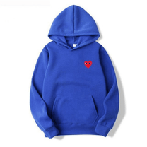 Unisex Cotton Hoodie With Heart-Shaped Logo