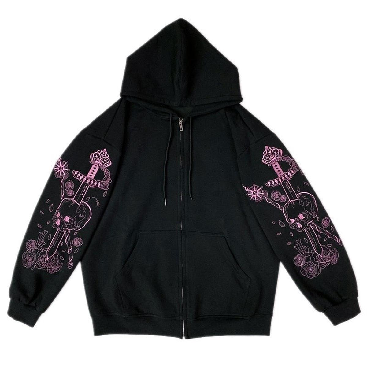Black with Skull / 3XL