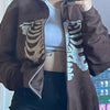 Brown with Skeleton