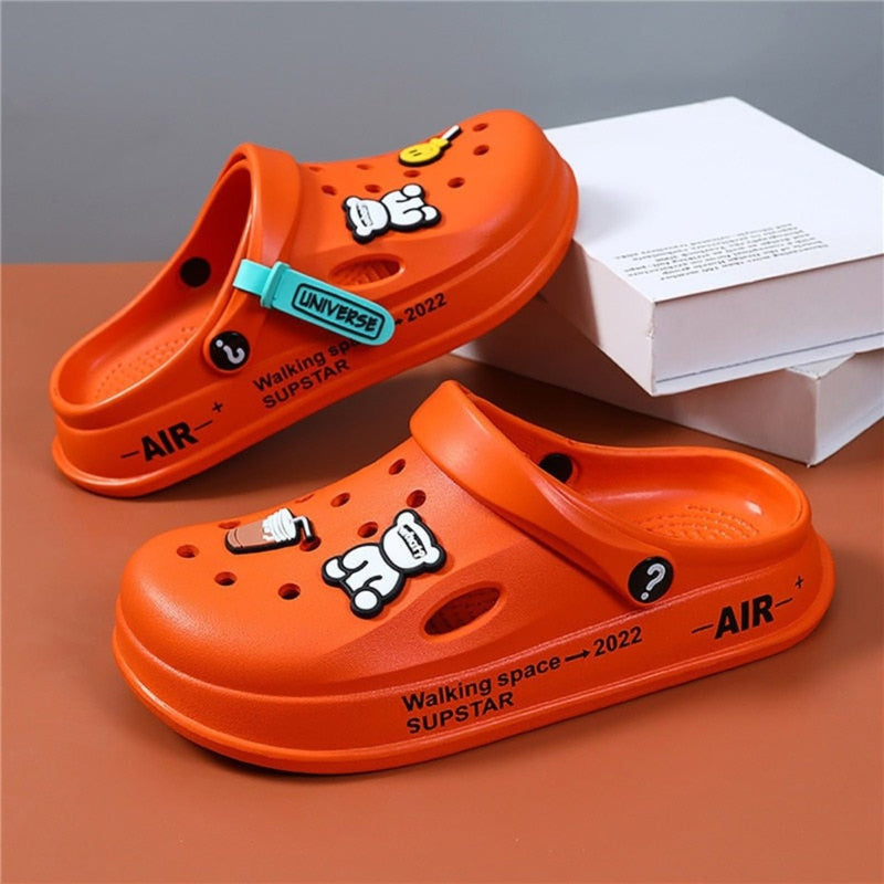 Unisex Waterproof Summer Clogs With Non-Slip Sole