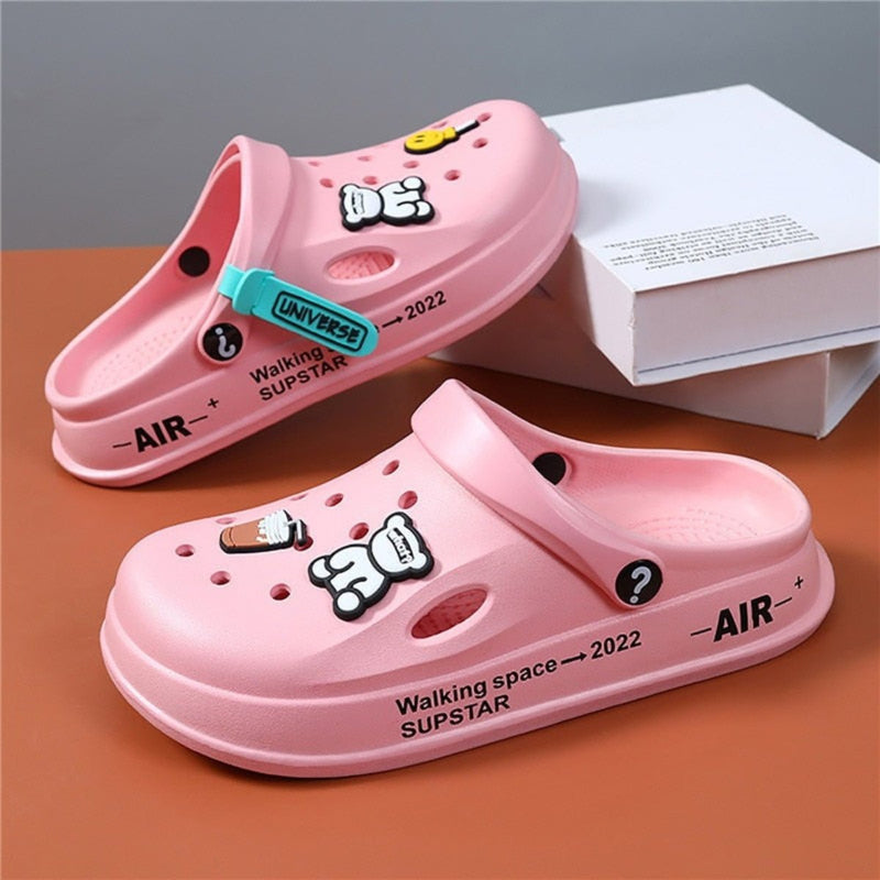 Unisex Waterproof Summer Clogs With Non-Slip Sole