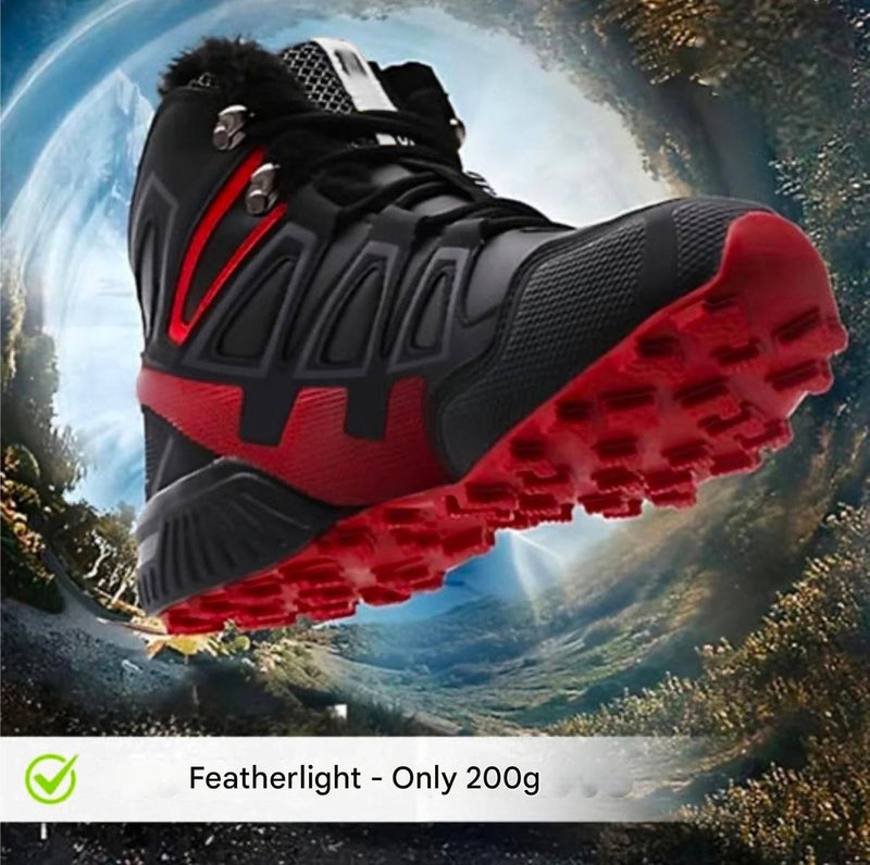 Unisex Winter Trekking Shoes With Non-Slip Outsole And Breathable Design