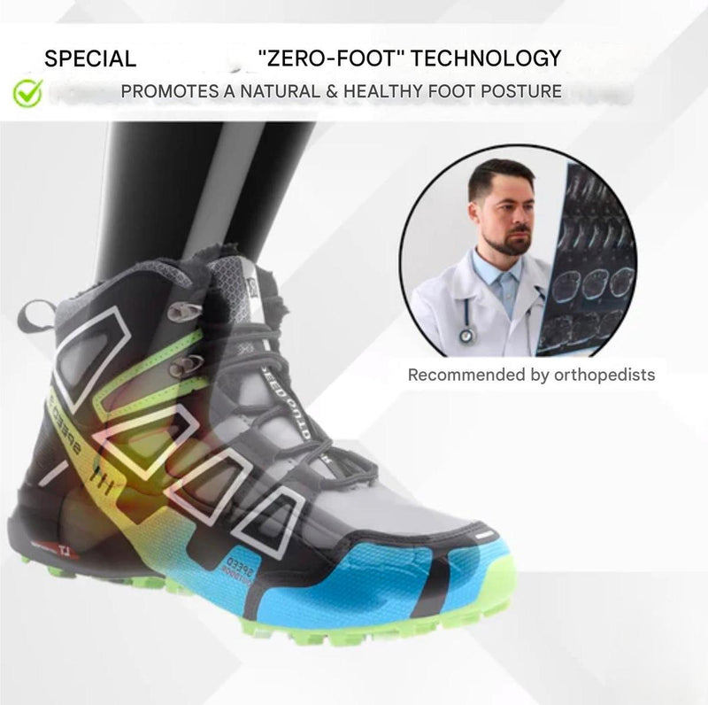 Unisex Winter Trekking Shoes With Non-Slip Outsole And Breathable Design