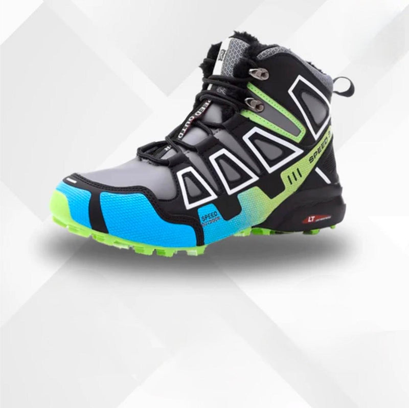 Unisex Winter Trekking Shoes With Non-Slip Outsole And Breathable Design
