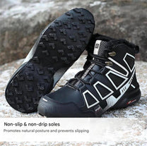 Unisex Winter Trekking Shoes With Non-Slip Outsole And Breathable Design