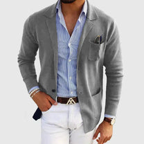 UrbanCraft – Men’s Casual Blazer with Button Pockets