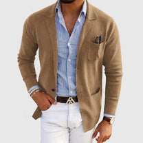 UrbanCraft – Men’s Casual Blazer with Button Pockets