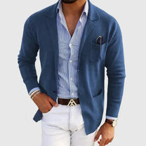 UrbanCraft – Men’s Casual Blazer with Button Pockets
