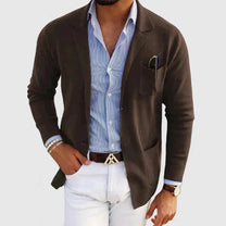 UrbanCraft – Men’s Casual Blazer with Button Pockets