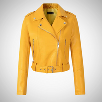 Vegan Leather Biker Jacket For Women - Stylish And Sustainable