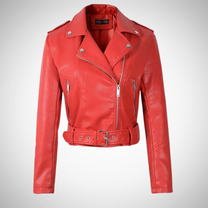 Vegan Leather Biker Jacket For Women - Stylish And Sustainable