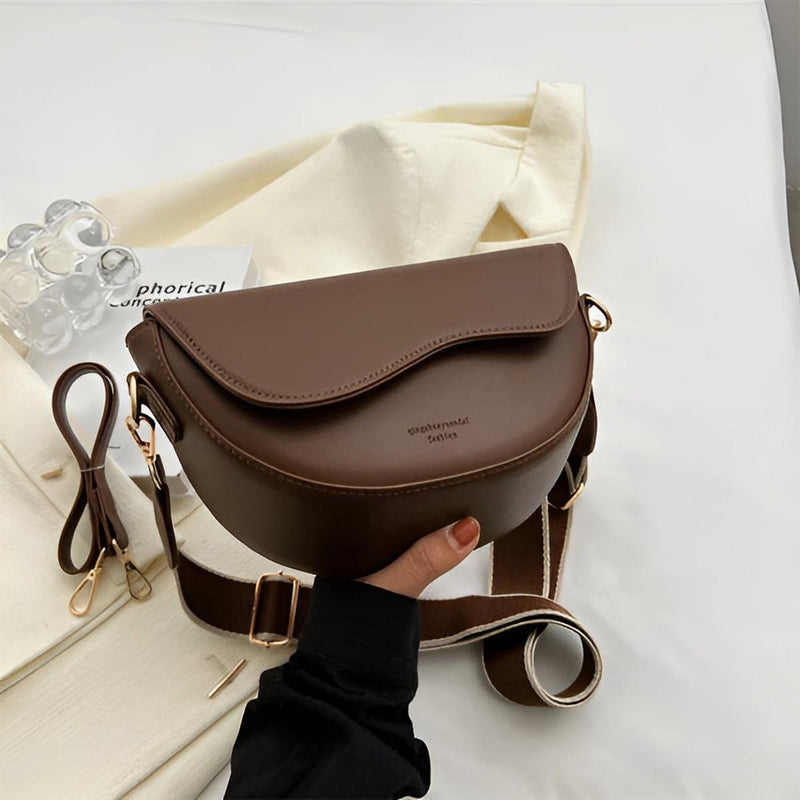 Vegan Leather Crossbody Bag For Women - Stylish And Sustainable