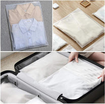 Versatile Frosted Zip Storage Bags – 20 Pack, Buy 2 Sets Get 1 Free
