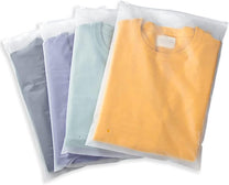 Versatile Frosted Zip Storage Bags – 20 Pack, Buy 2 Sets Get 1 Free