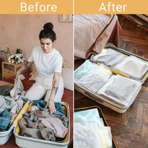 Versatile Frosted Zip Storage Bags – 20 Pack, Buy 2 Sets Get 1 Free