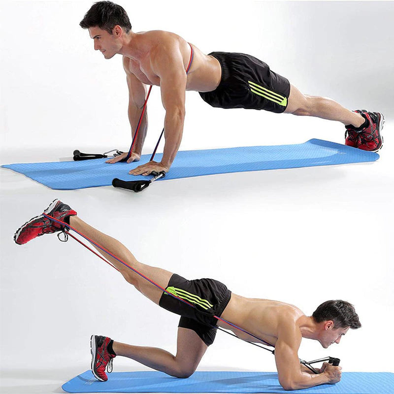 Versatile Resistance Fitness Bands Set