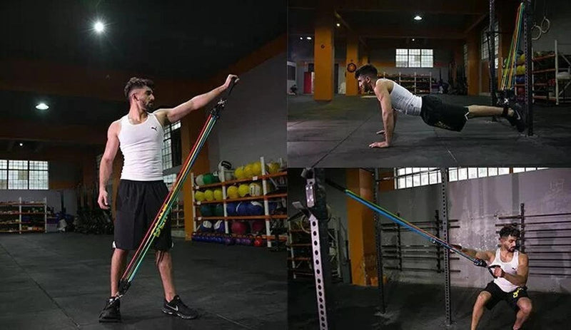 Versatile Resistance Fitness Bands Set