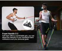 Versatile Resistance Fitness Bands Set