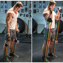 Versatile Resistance Fitness Bands Set