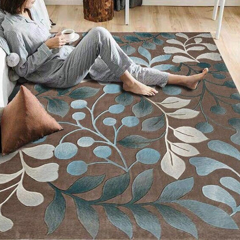 Vibrant Geometric Indoor Rug - Washable Non-Slip Pet-Friendly