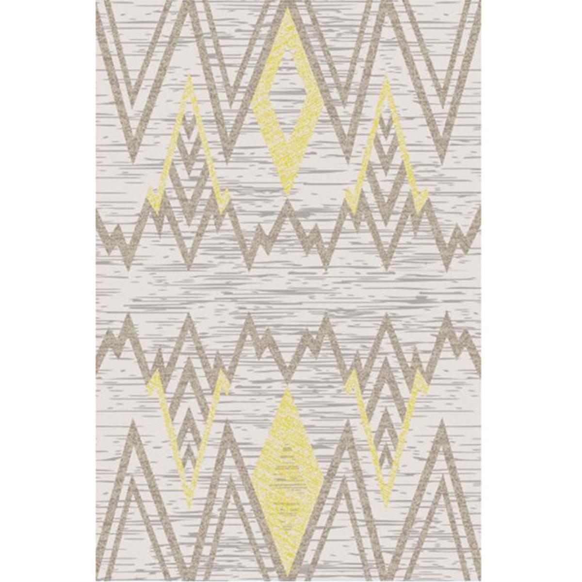 Vibrant Geometric Indoor Rug - Washable Non-Slip Pet-Friendly