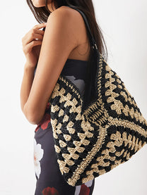 Vintage Crochet Shoulder Bag
