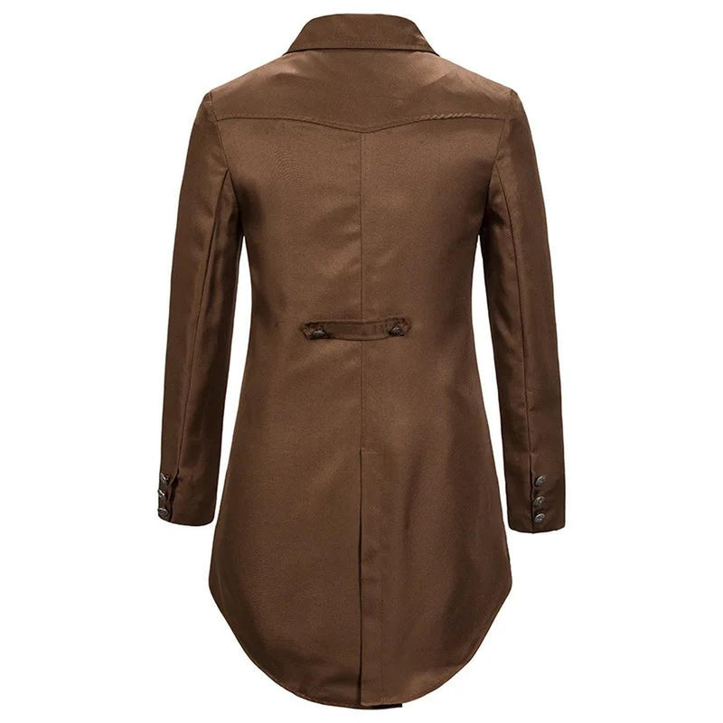 Vintage-Inspired Gothic Steampunk Blazer
