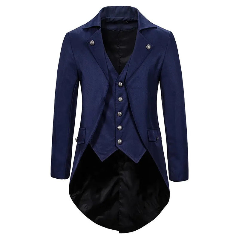 Vintage-Inspired Gothic Steampunk Blazer