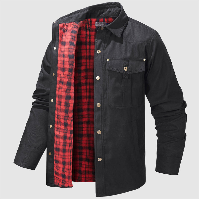 Vintage-Inspired Men&#39;s Casual Jacket