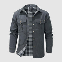 Vintage-Inspired Men&#39;s Casual Jacket