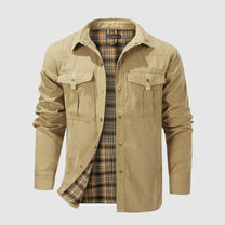Vintage-Inspired Men&#39;s Casual Jacket